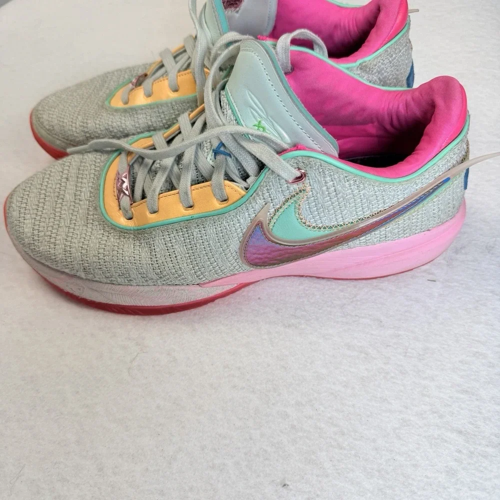 Nike LeBron XX Pink Diamond DJ5423-300 Basketball Shoes Men's 11.5